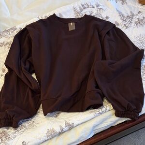 Women’s burgundy Sweater/sweatshirt